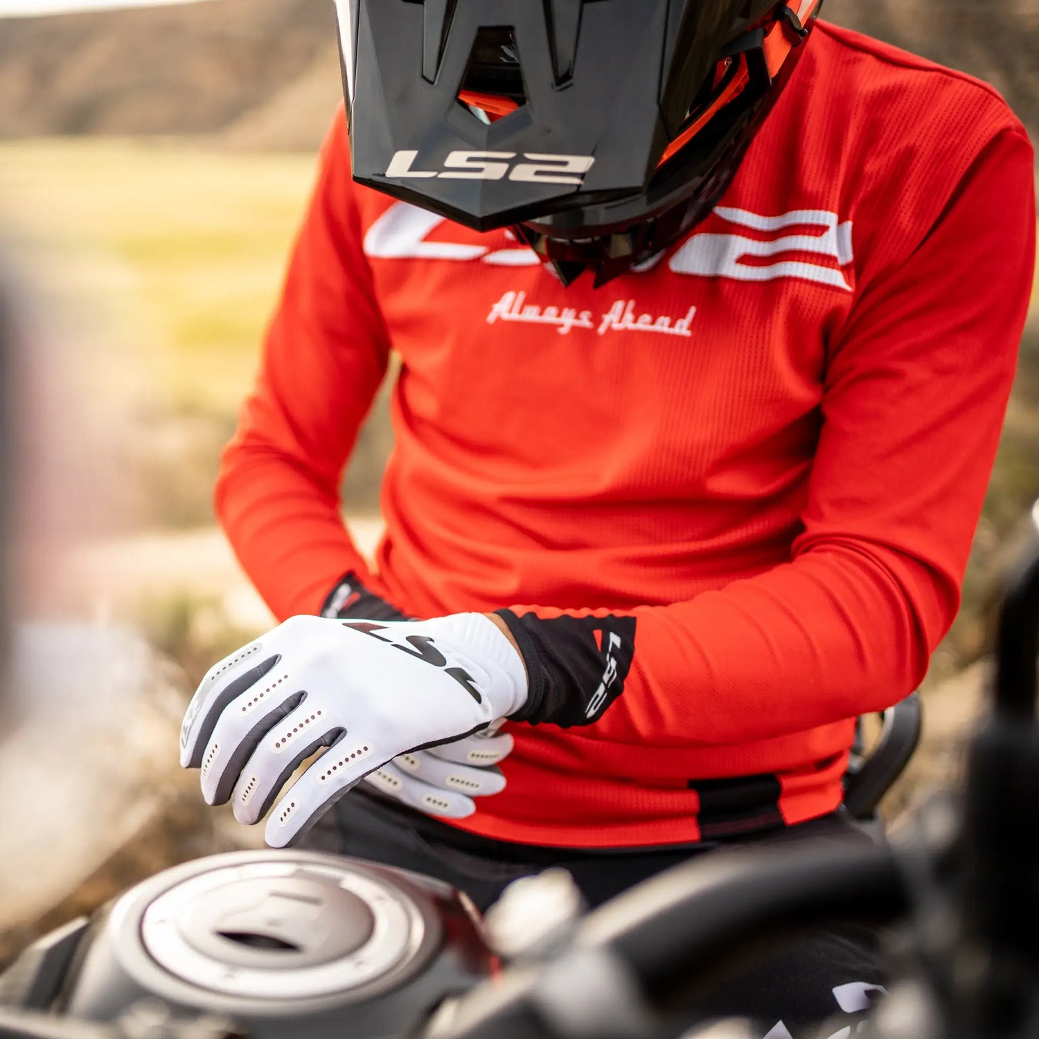 Guantes LS2 Bend Man - Gris/Negro