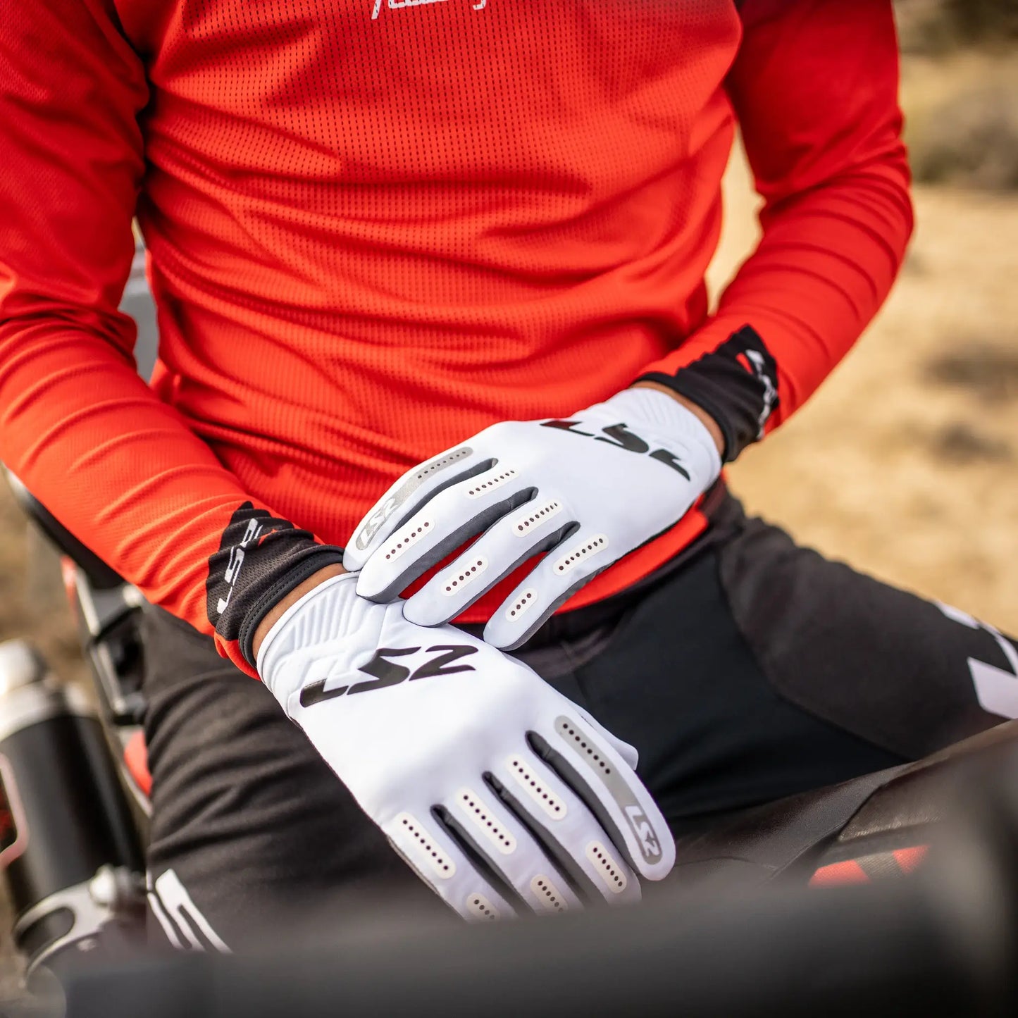 Guantes LS2 Bend Man - Gris/Negro