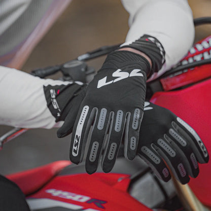 Guantes LS2 Bend Man - Negro/Gris