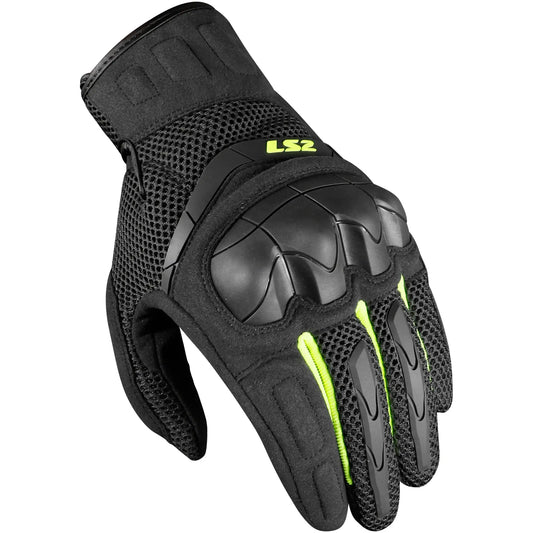 Guantes LS2 Kubra Man - Negro/Amarillo
