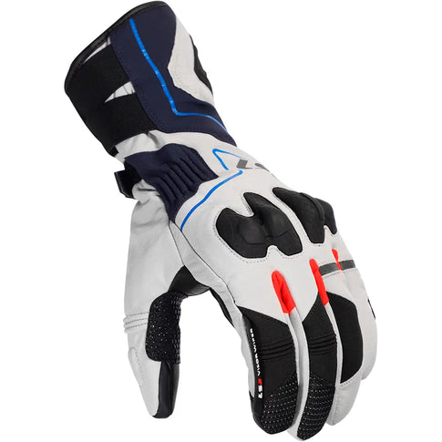 Guantes LS2 Nordic Man - Gris/Azul/Rojo