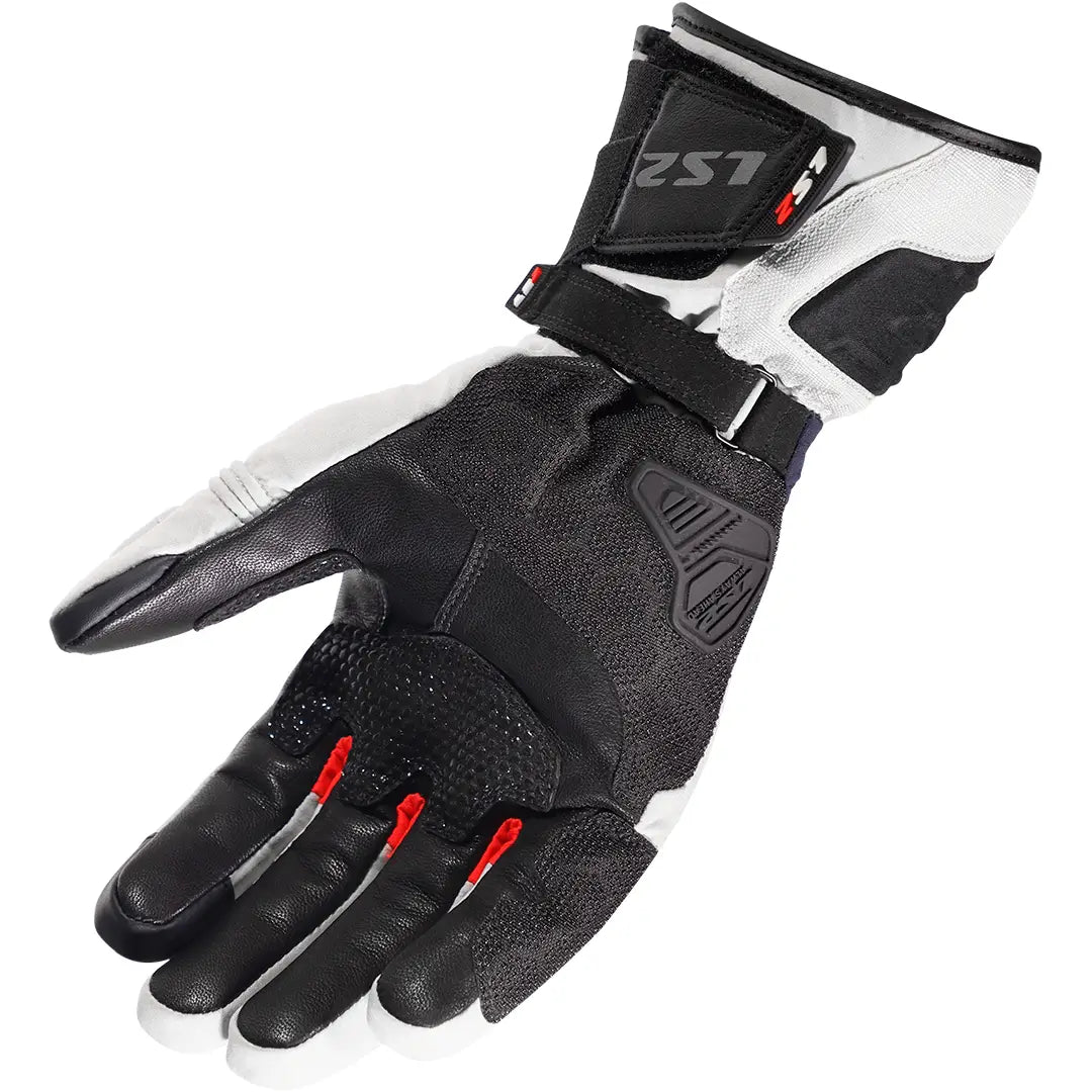 Guantes LS2 Nordic Man - Gris/Azul/Rojo