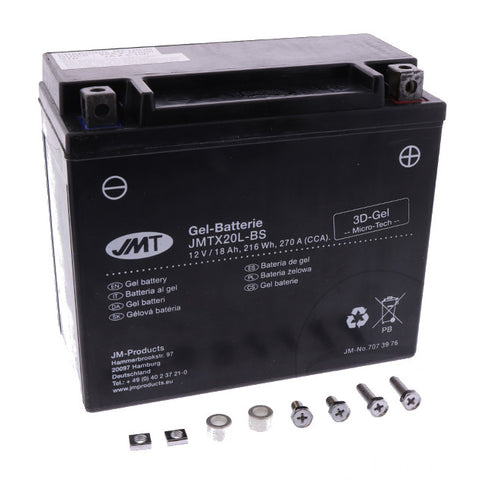 Batería YTX20L-BS Gel JMT 707.39.76