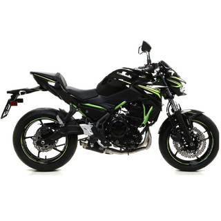 Silenciador de escape Arrow GP2 Kawasaki Z 650 >20 - negro