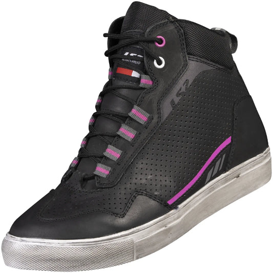 Botas LS2 Zoe Woman - Negro/Lila