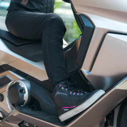 Botas LS2 Zoe Woman - Negro/Lila