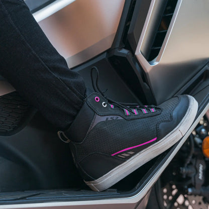 Botas LS2 Zoe Woman - Negro/Lila