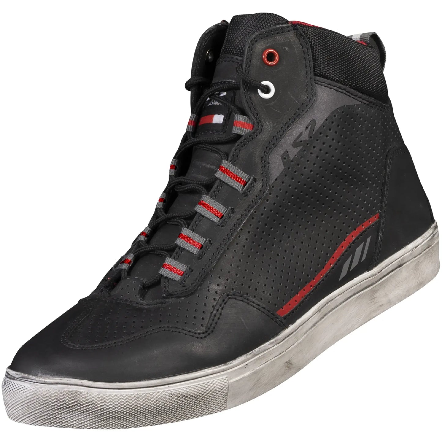 Botas LS2 Zoe Man - Negro/Rojo