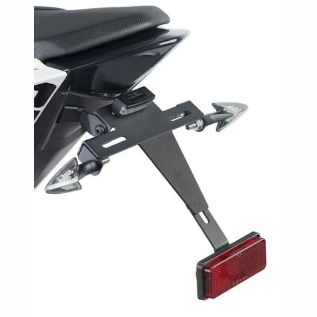 Soporte matrícula Negro KTM 1290 Super Duke R 14'-18' PUIG 7106N