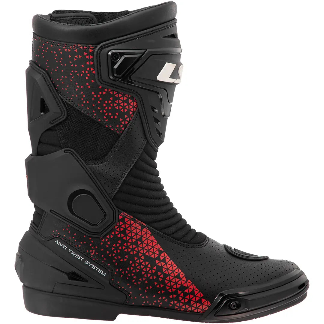 Boots LS2 Assault Man - Black/Red