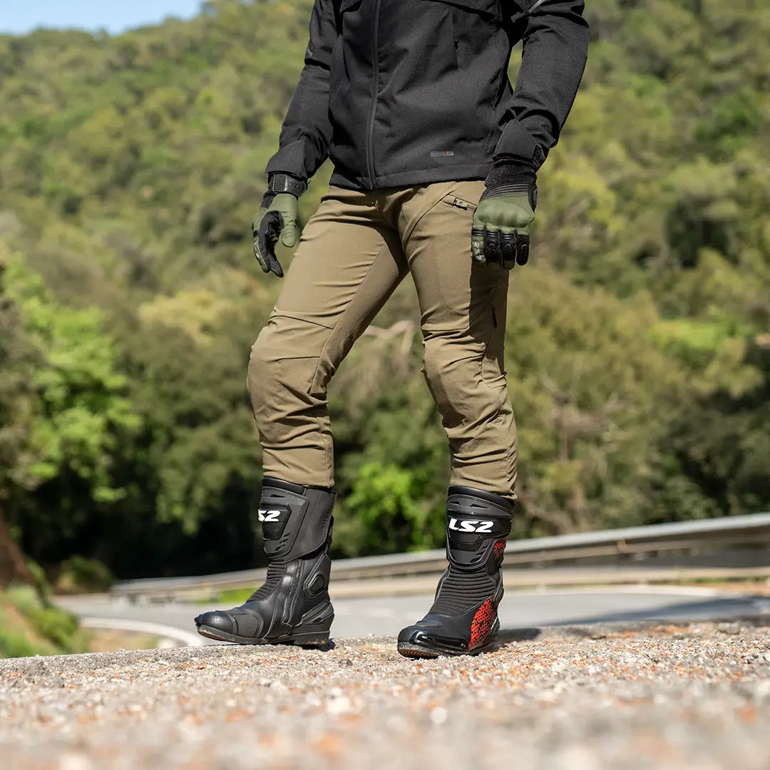 Boots LS2 Assault Man - Black/Red