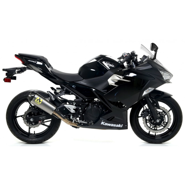 Escape Arrow completo Competition Evo Kawasaki Ninja 400 18-21 E4/5 - aluminio