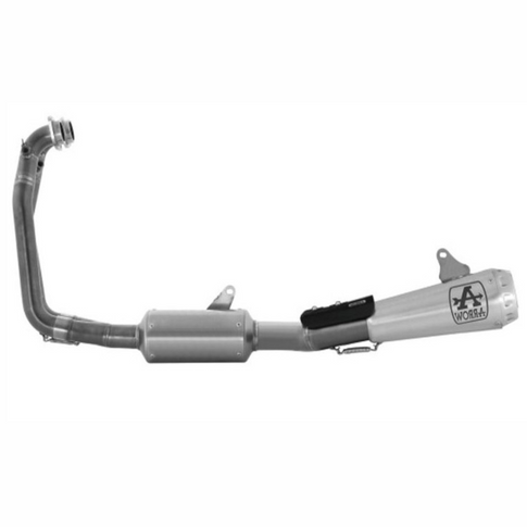 Complete Competition Evo Arrow Exhaust Aprilia RS 660 >20 - titanium