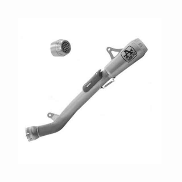 Complete Competition Evo Exhaust Arrow Aprilia RS 660 >20 - titanium-mesh