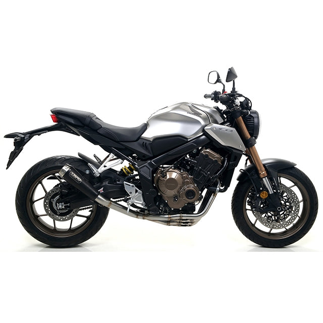 Silenciador de escape Arrow Pro-Race Honda CB 650 R / CBR 650 R >19 - negro