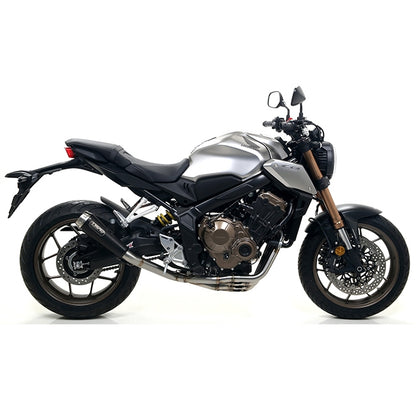 Silenciador de escape Arrow Pro-Race Honda CB 650 R / CBR 650 R >19 - negro