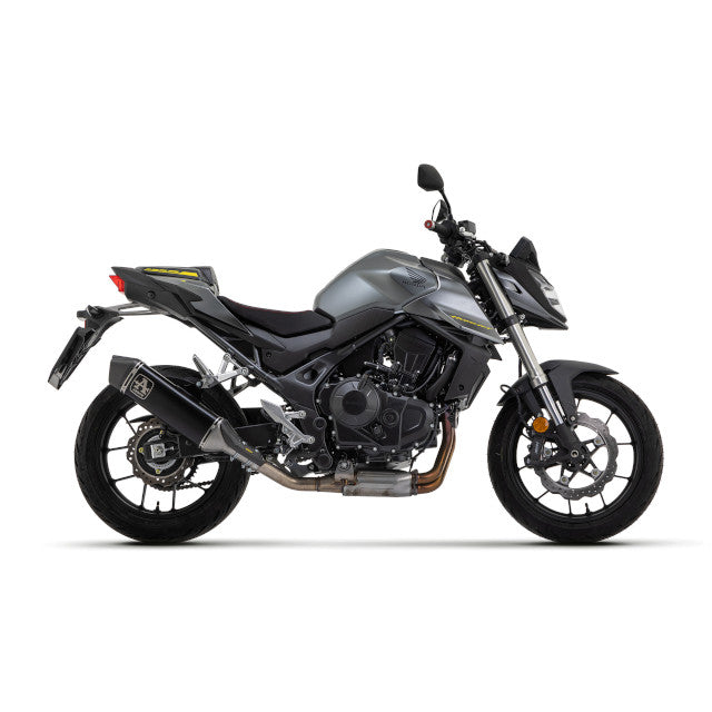 Silenciador Arrow Veloce Honda CB 750 Hornet 2023 - alumínio preto