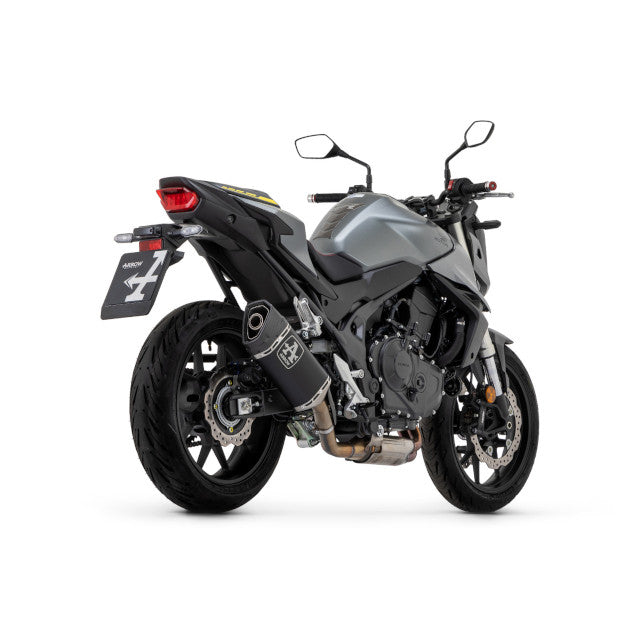 Silenciador de escape Arrow Pista Honda CB 750 Hornet >23 - preto