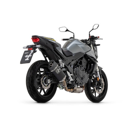 Silenciador de escape Arrow Pista Honda CB 750 Hornet >23 - preto