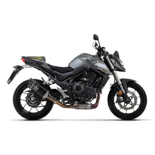 Silenciador de escape Arrow Pista Honda CB 750 Hornet >23 - preto