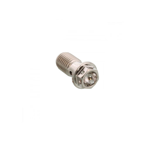 Tornillo racor M10x1,25 Inox perforado JMP 717.71.45