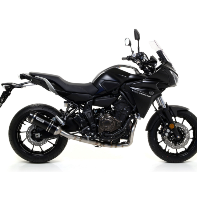 Arrow Thunder Exhaust Silencer Yamaha MT-07 >14 / Tracer 700 >16 (CE) - black