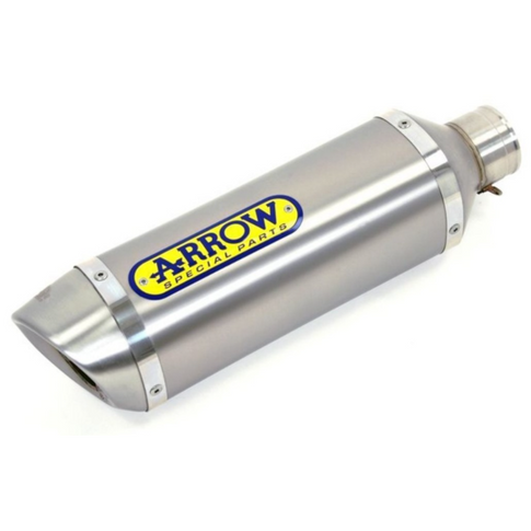 Arrow Thunder Exhaust Silencer MT-07 >14/Tracer 700 >16 (CE) - aluminium-aluminium