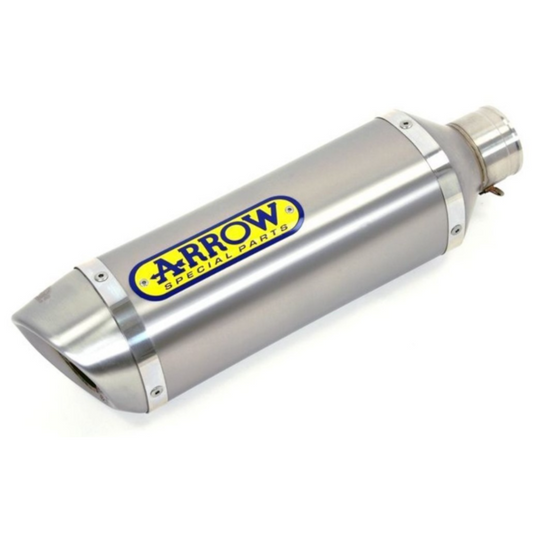 Silencieux d'échappement Arrow Thunder MT-07 >14/Tracer 700 >16 (CE) - aluminium-aluminium