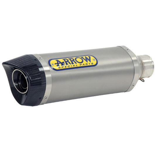 Silencieux d'échappement Arrow Thunder Yamaha MT-07 >14 / Tracer 700 >16 (CE) - titane