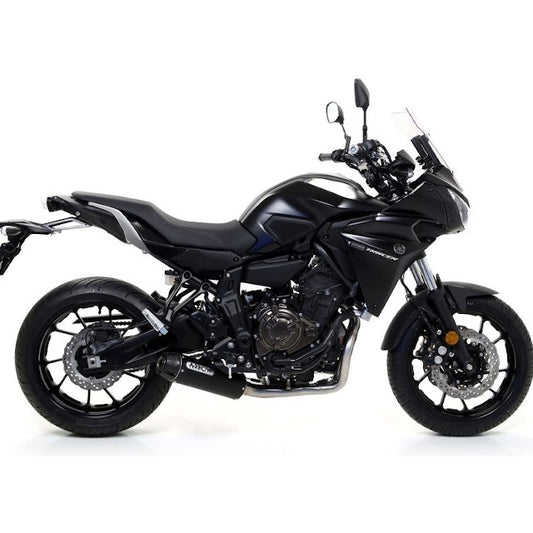 Silencieux d'échappement Arrow Rebel Yamaha MT-07 >14 / Tracer 700 >16 (CE) - noir