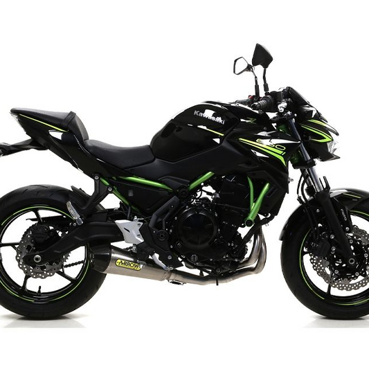 Silencieux d'échappement Arrow XKone Kawa Z650 >17/Ninja650 17-20/Versys650 17-20 (CE)