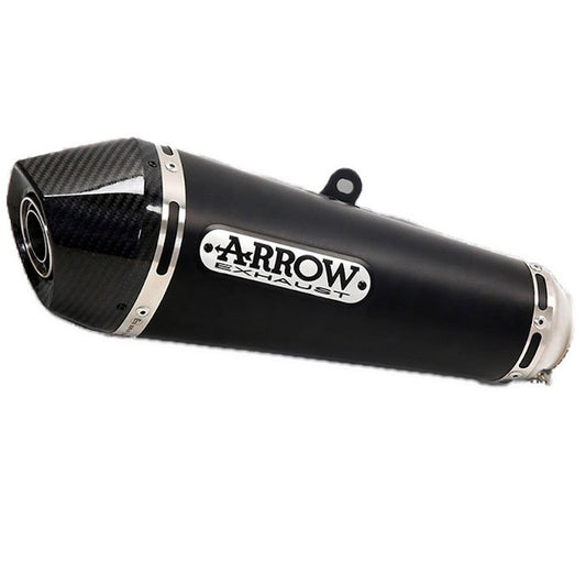 Silencieux d'échappement Arrow XKone Kawa Z650 >17/Ninja650 17-20/Versys650 17-20 (CE) - noir