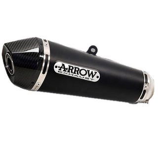 Silencieux d'échappement Arrow XKone Kawa Z650 >17/Ninja650 17-20/Versys650 17-20 (CE) - noir