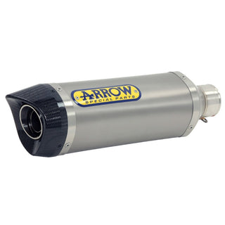 Silencieux d'echappement Arrow Thunder KTM Duke 125/390 17-20 (CE) titane-carbone