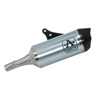 Arrow Slip-On Race-Tech Short Version Exhaust X-ADV 750 Euro 4/5 >17 (CE) - aluminium