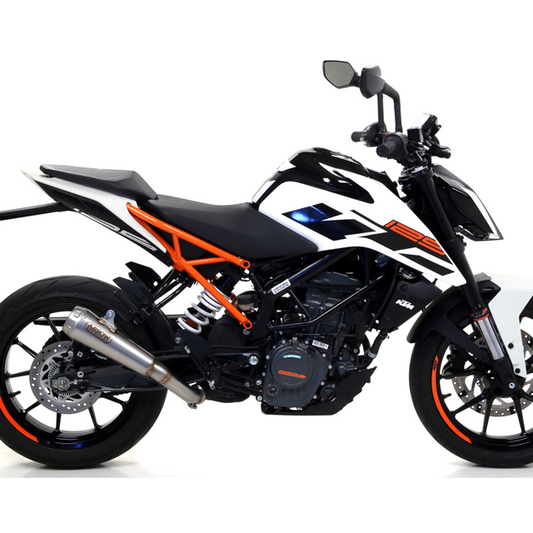 Arrow Slip-On Pro-Race Exhaust KTM Duke 125/390 17-20 (CE)