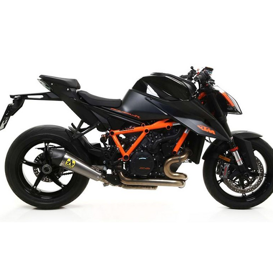 Silenciador de escape Arrow X-Kone KTM 1290 SuperDuke R >20 (CE) - titânio
