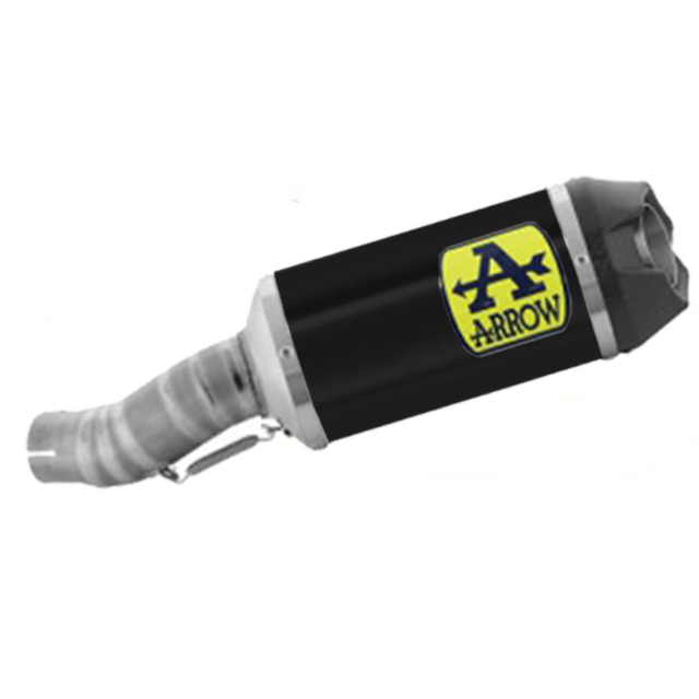 Escape Arrow Slip-On Indy Race Kawasaki ZX-10RR >21 (CE) carbono-negro