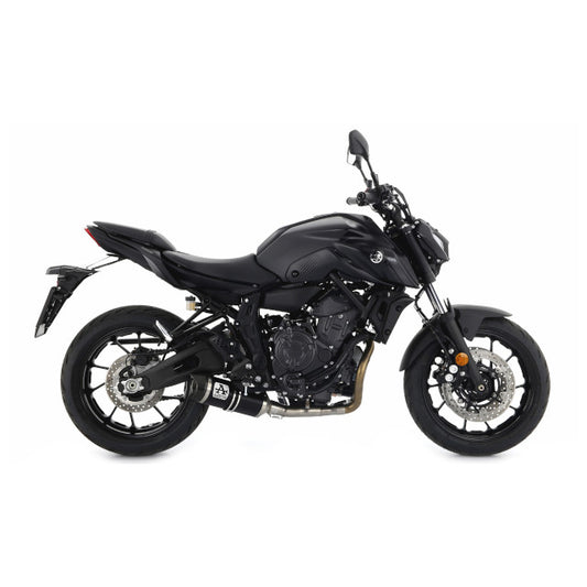 Silenciador Thunder Yamaha MT-07 21-24 Arrow - preto