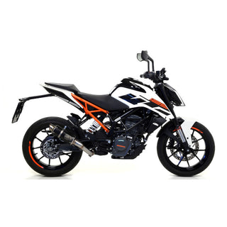 Silenciador Arrow GP2 KTM Duke 125 euro 5 21-23 - nichrom negro