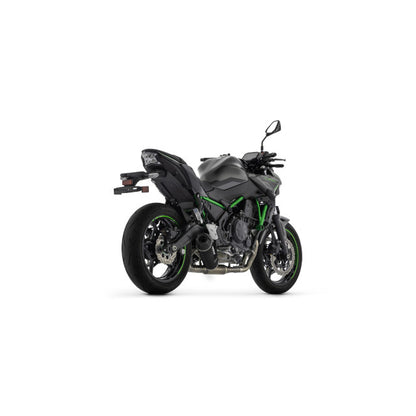 Silenciador Indy Race EVO Kawasaki Z650 Euro 5+ 24-25 Arrow - alumínio preto