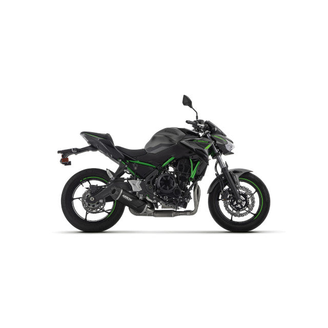 Silenciador Indy Race EVO Kawasaki Z650 Euro 5+ 24-25 Arrow - alumínio preto