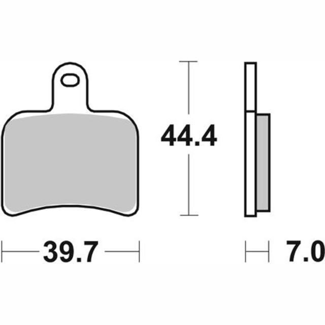 Pastillas de freno traseras IMR Pre-moto 3/4/5 pinza J.Juan SBS 719RQ