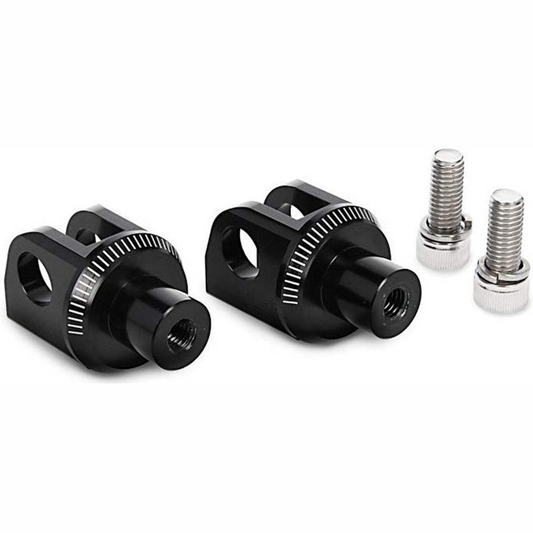 Adaptadores de estribera Piloto Negro KTM Duke 690/790 16-20 PUIG 7210N