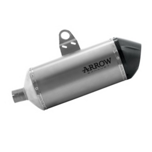 Arrow Slip-On Exhaust Sonora Honda CRF 1000L Africa Twin 16-19 (CE) - black titanium