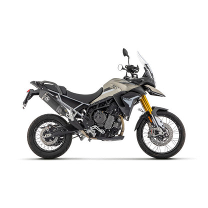 Silenciador Arrow Veloce Triumph Tiger 850-900 20-23 - alumínio preto