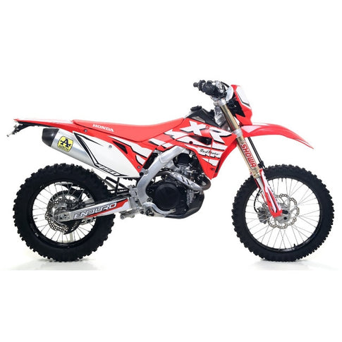 Escape Arrow Slip-On Race-Tech Honda CRF 450 L / XR 19-20 (CE) aluminio-carbono 72530AK
