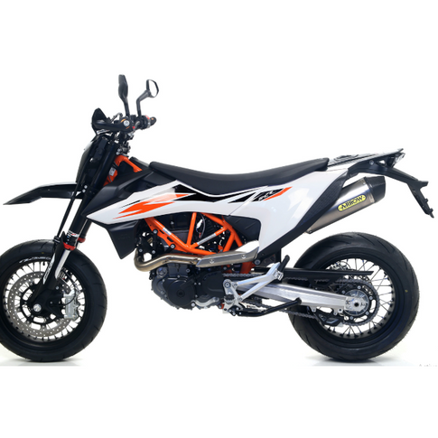 Escape Arrow SlipOn RaceTech KTM 690SMCR >21 /Husqvarna 701SM>21 (CE) aluminio-negro