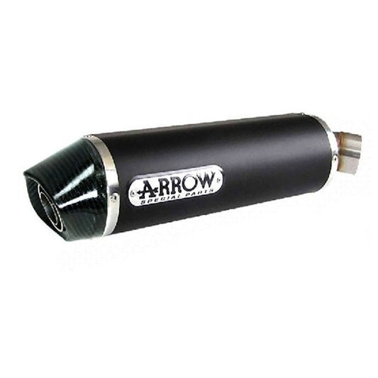 Arrow Slip-On Exhaust Indy race Moto GUZZI V85TT >21 (CE) black-carbon
