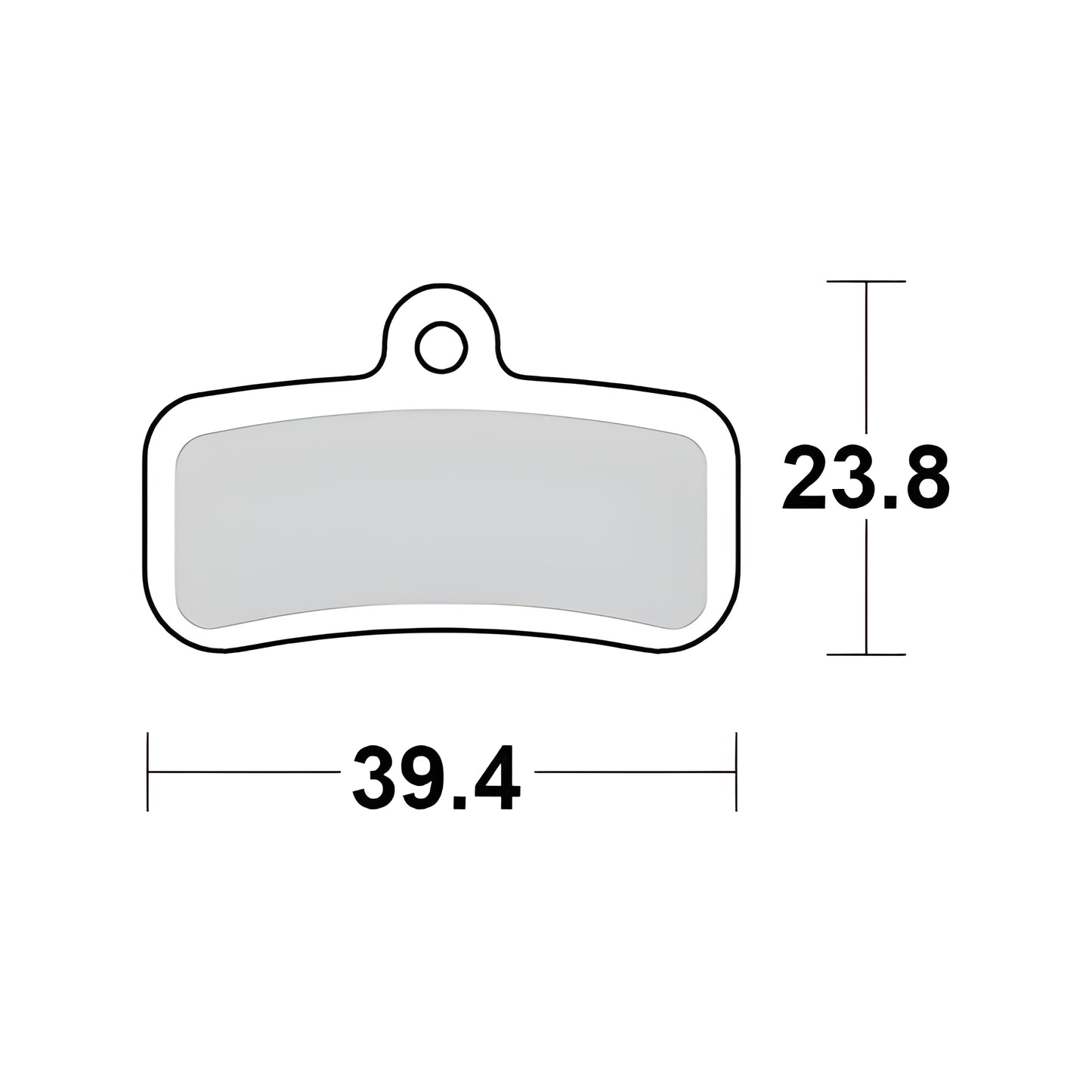 Electric Bike brake Pads Sur-Ron Light Bee / Talaria Sting Moto Master - sintered